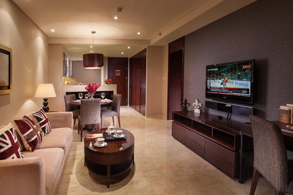 Oakwood Residence Peking  Buitenkant foto