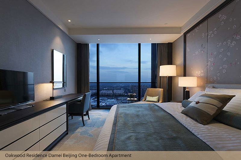 Oakwood Residence Peking  Buitenkant foto